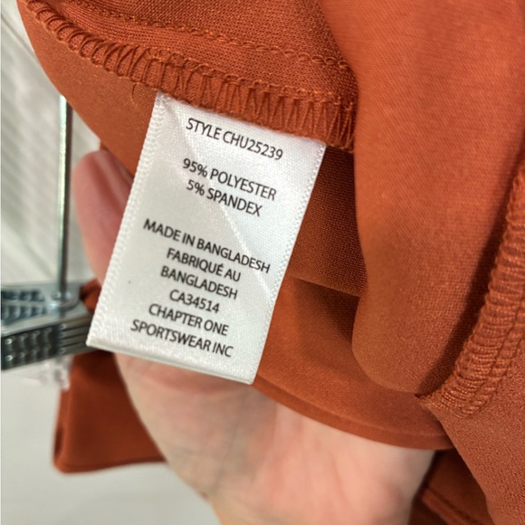 Jules & Leopold Terracotta Wide Leg Women's Trousers - Picture 7 of 7